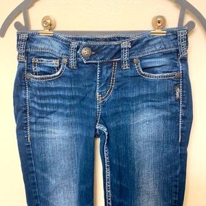 Silver Jean co. Low slim Boot cut